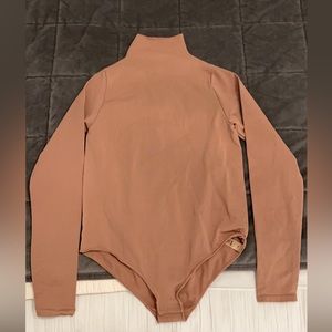 SKIMS Essential Mock Neck Bodysuit